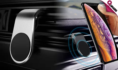 Magnetic Air Vent Car Phone Holder!